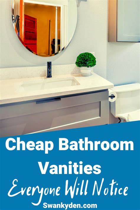 Ultimately, the best place to buy a bathroom vanity is going to vary based on your style and your specific needs. Cheap Bathroom Vanities Under $100 | Cheap bathroom ...