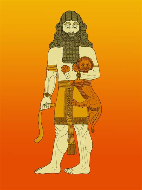 Gilgamesh King Of Uruk Poster Print By Science Source Item