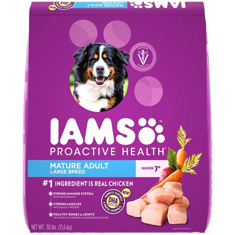 For example, pure balance pro+ chicken and oatmeal recipe weight management formula dry dog food sells. IAMS PROACTIVE HEALTH Mature Adult Large Breed Dry Dog ...