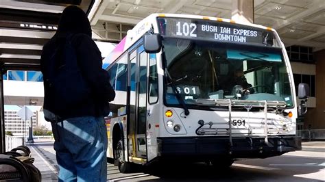 Riding Houston Metro 102 George Bush Intercontinental Airport Iah To