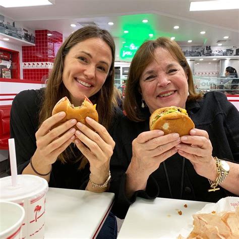 Check spelling or type a new query. Ina Garten and Jennifer Garner Went for In-N-Out Burgers
