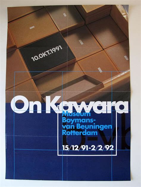 Poster Boijmans 8vo Poster For Exhibition Boijmans Van Beuningen