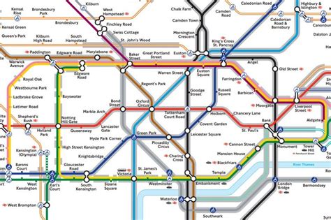 London Underground All The Official Versions Of The Tube Map You Never