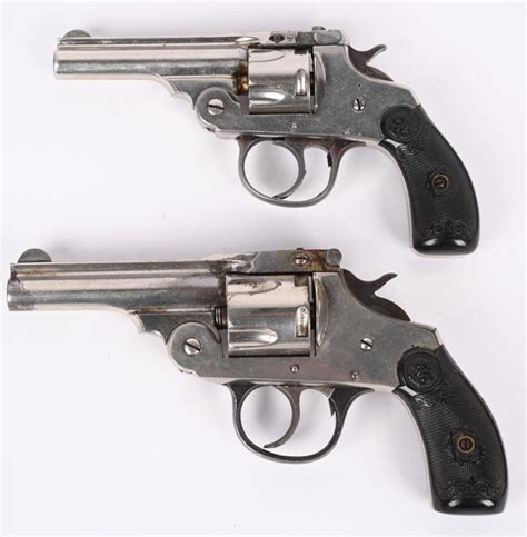 Sold Price Pair Of Iver Johnson Top Break Revolvers September 6