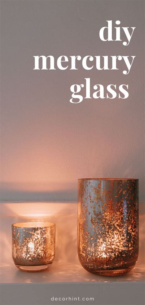 Get My Easy Tutorial For Diy Mercury Glass This Version Includes Both Mercury Glass Gold And Si