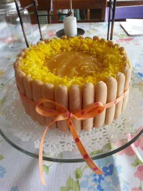 Ladyfinger lemon dessert taste of home. Lemon Lady Finger Cake | Cake, Desserts, Food