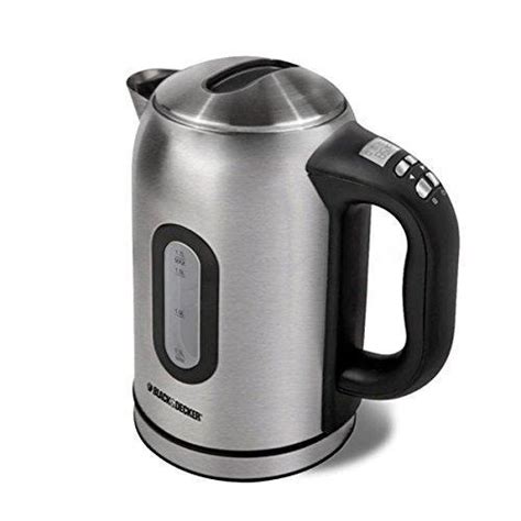 Once the water temperature hits below 75℃, the insulated feature automatically heats to. Black+Decker KE003S 2400-Watts Digital 1.7 Liter Electric ...