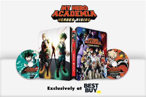 My Hero Academia Heroes Rising Blu Ray Dvd Digital October 27