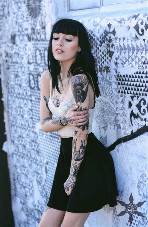 Tattooed Punk Grunge Garotas Mulheres Tatuadas Tatuagens