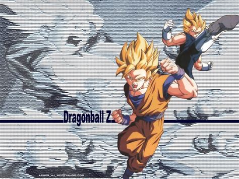 Goku Dragonball Art Vegeta Hd Ssj1 480p Dbz Levels Anime Saiyans Hd Wallpaper