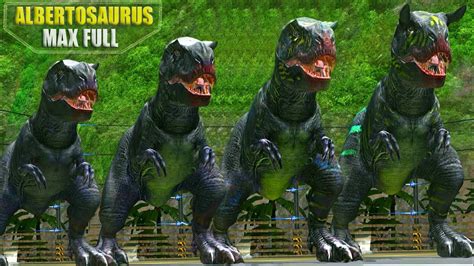 Albertosaurus Max Full X3 Level 40 Jurassic World Youtube