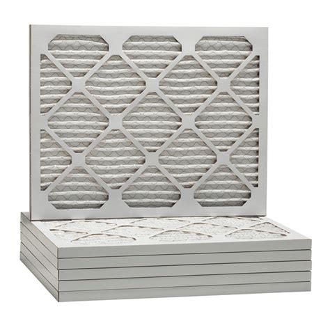 20 X 25 X 1 Pleated Air Filter Pack Of 12 Entreprise Bair