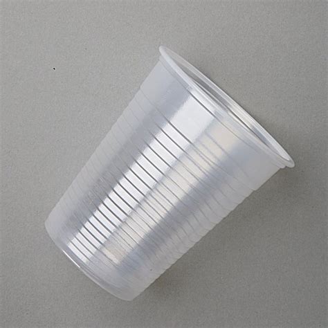 Clear Plastic 7oz Disposable Cups 200ml Drinking Glass Vending Style