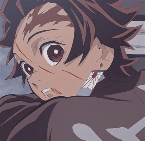 Kimetsu No Yaiba Tanjirou Icons Aesthetic Anime Anime Demon Anime Love