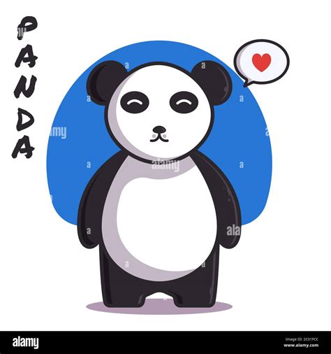 Panda Cartoon Character Stock Vector Images Alamy