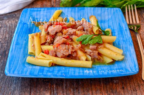 Ziti spezzati con genovese di tonno ricettasprint. GENOVESE DI TONNO ROSSO primo di pesce semplice e LEGGERO
