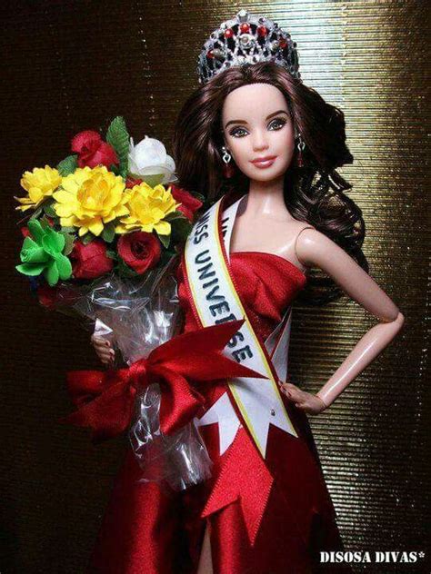 Barbie Miss Universe Doll Barbie Gowns Pageant Gowns Barbie Clothes