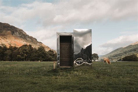 The Lookout Mirrored Box Installation At Loch Voil FOR ALL THINGS CREATIVE