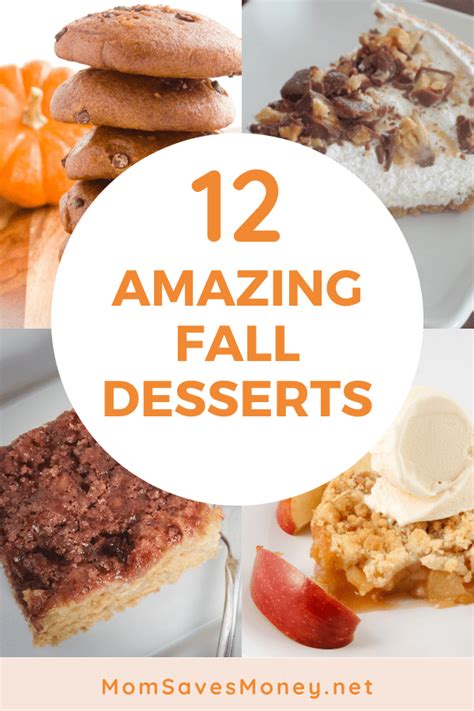 Fall Dessert Recipes 1 Mom Saves Money