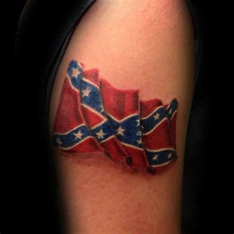 125 Rebel Flag Tattoo With Amazing Design Ideas Wild Tattoo Art
