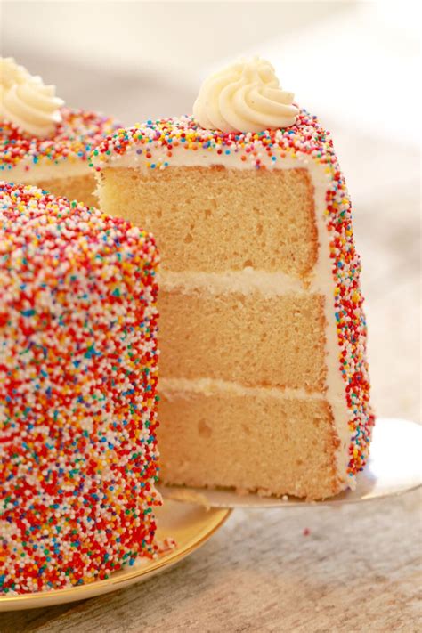 This is great for all occasions and easy to do in your spare time. Vanilla Birthday Cake Recipe - Gemma's Bigger Bolder Baking