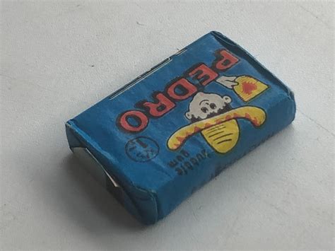 Stará Nerozbalená žvýkačka Pedro Velim Chewing Gum Aukro