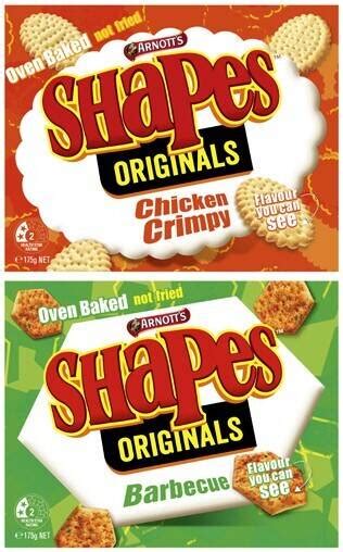 Arnotts Shapes Crackers 130g 190g Offer At Coles