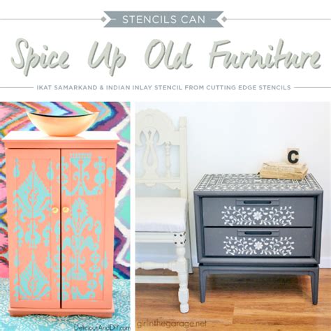 Painted Stenciled Furniture Home Design Ideas