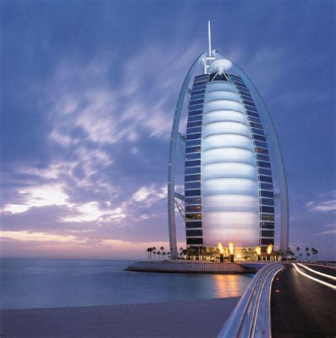 Burj Al Arab Famous Sailboat Hotel In Dubai Arab Emirates