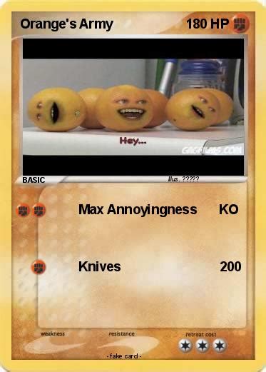 Pokémon Orange S Army Max Annoyingness Ko My Pokemon Card