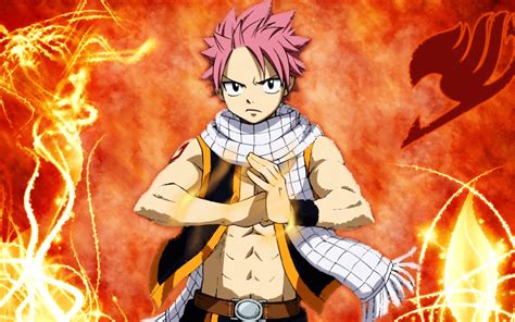 49 Fairy Tail Wallpaper Natsu On Wallpapersafari