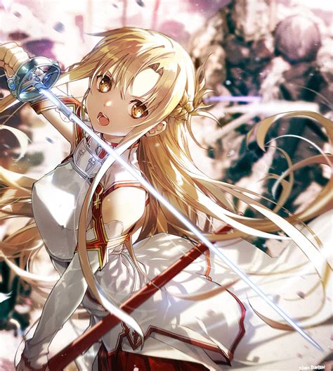 Yuuki Asuna Sword Art Online Image By Abec Zerochan Anime Image Board