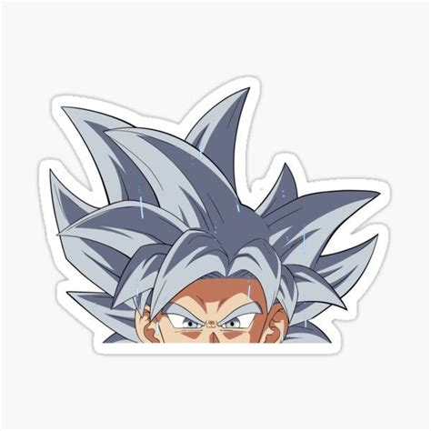Pegatinas Super Anime Dragon Ball Super Anime Stickers Goku