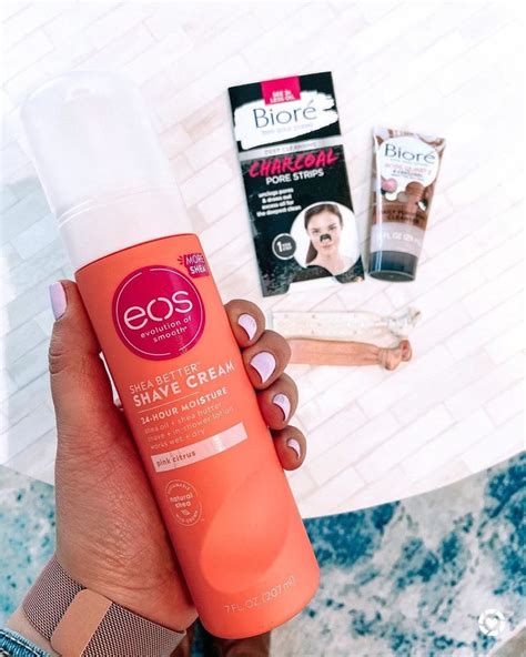 With Spring Coming Up We Must Shave Our Legs Haha The Eosproducts Shea Butter Shave Cream