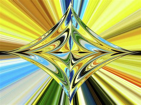 Colored Glass Digital Art By Edward Gold