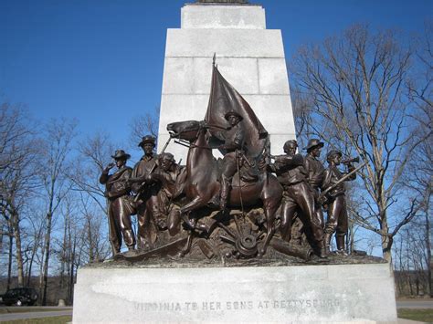 Sunday Morning At The Virginia Monument Gettysburg Daily