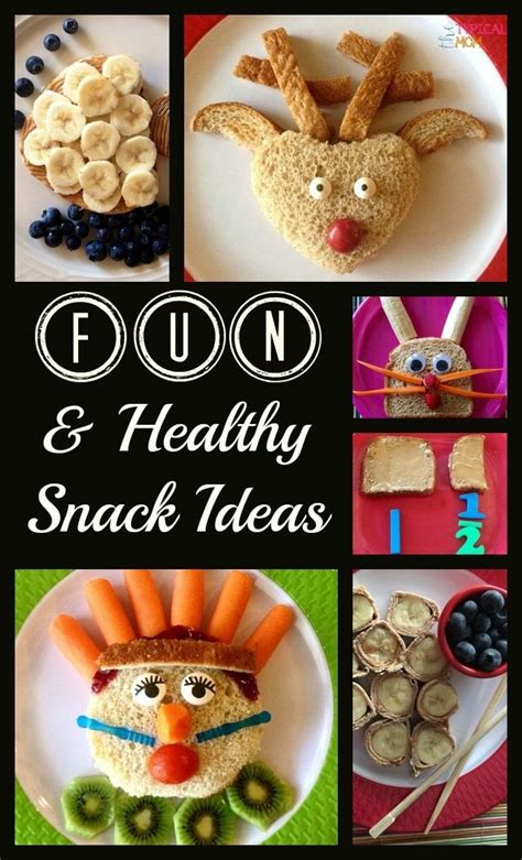 10 smart snack ideas fn dish: Healthy Snacks for Kids · The Typical Mom