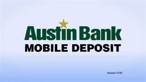 Make an rbfcu mobile deposit™. Austin Bank Mobile Deposit - YouTube