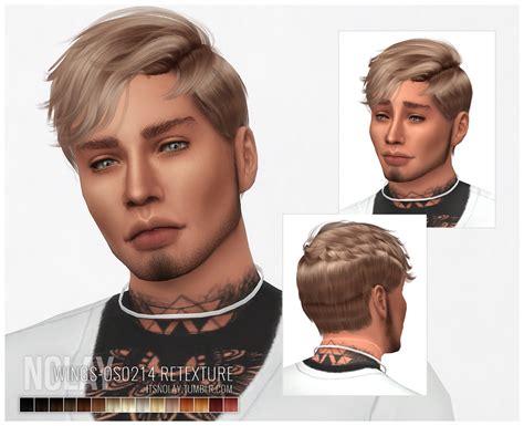 Sims 4 Male Hair Recolor Retexture By Honeyssims4 Mesh By Stealthic Porn Sex Picture