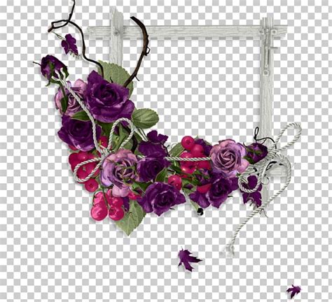 Rose Purple Paper Png Clipart Artificial Flower Border Border Frame