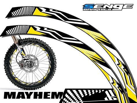 We have cheap motorcycle accessories, discount motorcycle engine parts, motorcycle parts for sale and more to meet your needs. 19 & 21 INCH DIRT BIKE RIM PROTECTORS WHEEL DECALS TAPE ...
