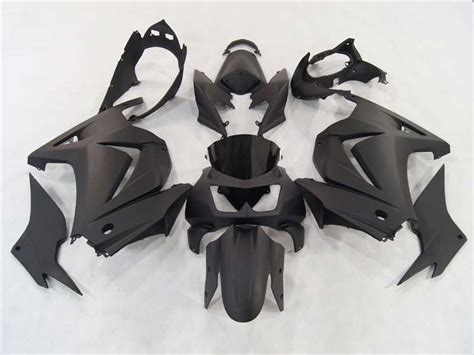High performance, premium, designed to be used with synthetic or conventional oils: Matte Black 2008-2012 Kawasaki Ninja 250R Motorcycle ...