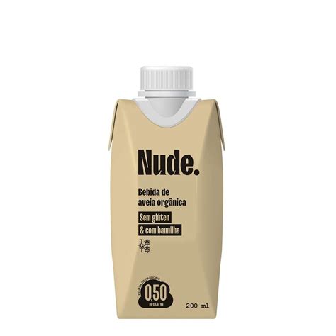 Bebida De Aveia Org Nico To Go Baunilha Ml Nude Uninatural