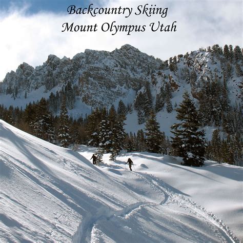 Backcountry Skiing Neffs Canyon Mount Olympus Utah Memorial Couloirs