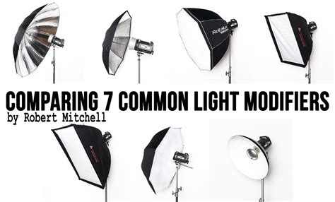 Comparing 7 Common Light Modifiers Diy Photography