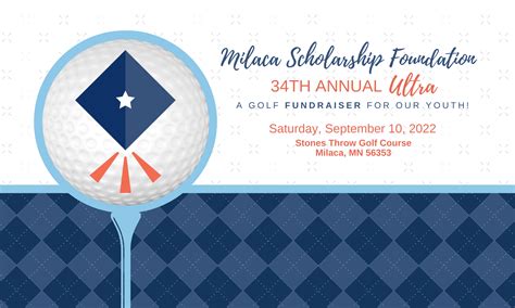 2022 Msf Ultra Golf Tournament And Auction By Milaca Scholarship