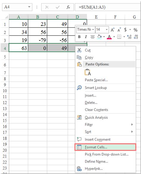 How To Display Blank If Sum Is Zero In Excel