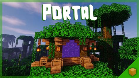 How To Build Jungle Portal Tutorial Cara Membuat Desain Jungle Portal