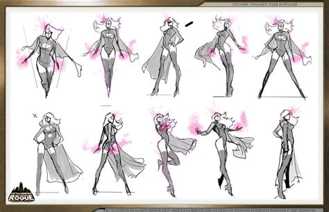 Mother Mayhem Concept Art From City Of Heroes Drawing Poses Art