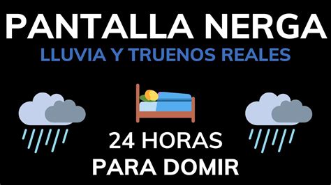 Lluvia Relajante Para Dormir 🌧pantalla Negra Sin Anuncios Cuerpo